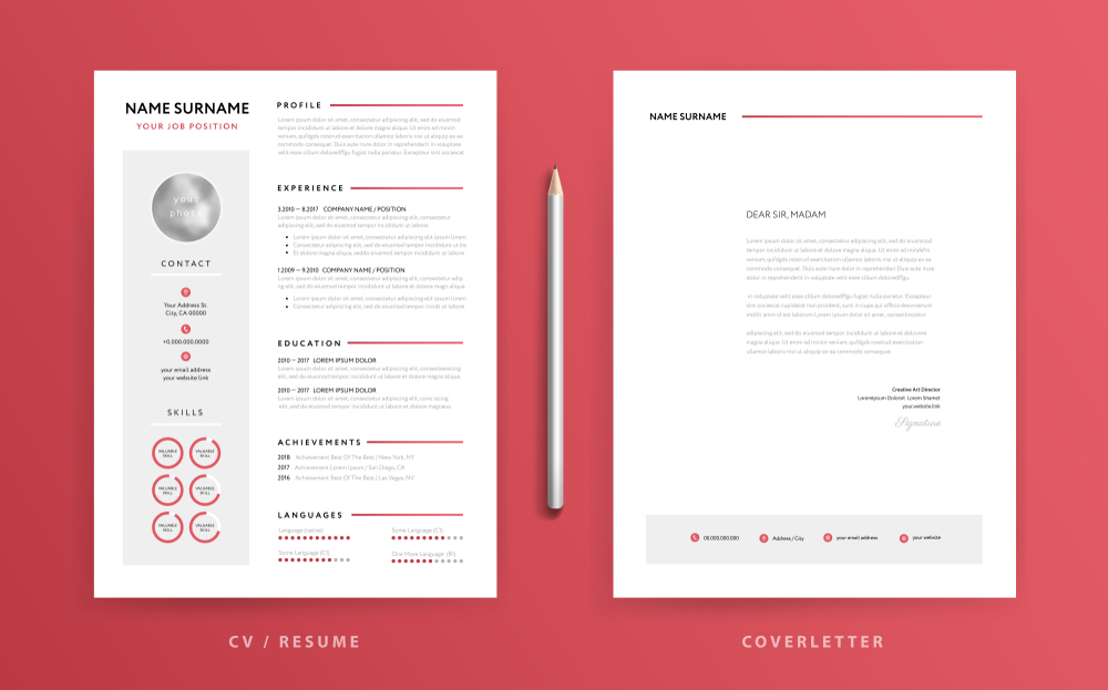 creative resume templates for freshers free download